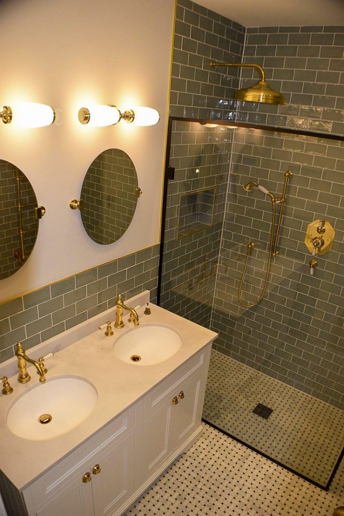 Victorian style bathroom installation